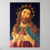 Botticelli Christ gekrönt mit Thorns Lent Oaster Poster (Vorne)