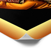 Botticelli: Die Bewunderung des christlichen Kinde Poster (Ecke)