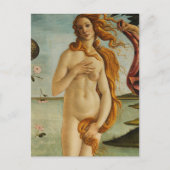 Botticelli Die Geburt der Venus Postkarte (Vorderseite)