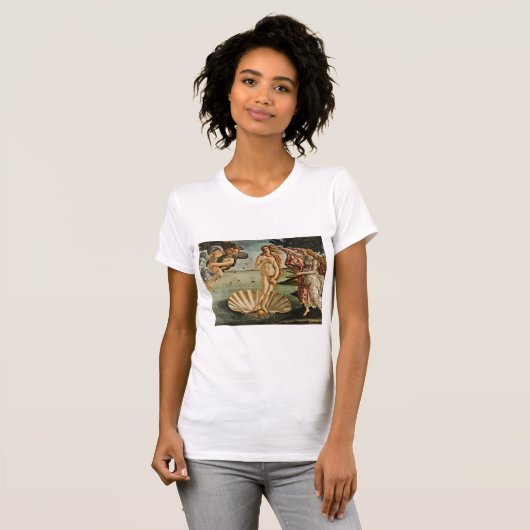 Botticelli - die Geburt der Venus T-Shirt (Vorne ganz)