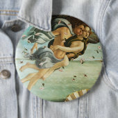Botticelli "Die Geburt der Venus - Zephyr & Chlor" Button (Beispiel)
