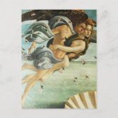 Botticelli "Die Geburt der Venus - Zephyr & Chlor" Postkarte (Vorderseite)