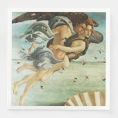 Botticelli "Die Geburt der Venus - Zephyr & Chlor" Serviette (Vorderseite)