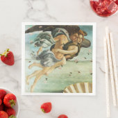 Botticelli "Die Geburt der Venus - Zephyr & Chlor" Serviette (Beispiel)