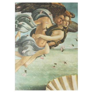 Botticelli "Die Geburt der Venus - Zephyr & Chlor" Tischdecke