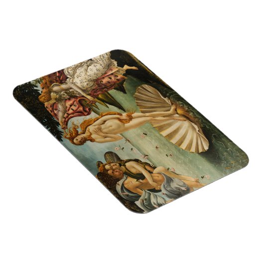 Botticelli Die Geburt des Venus Magnet (Rechte Seite)