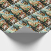 BOTTICELLI - Die Geburt von Venus 1483 Geschenkpapier (Ecke)