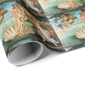 BOTTICELLI - Die Geburt von Venus 1483 Geschenkpapier (Rolleneckpunkt)