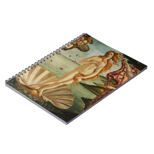 Botticelli die Geburt von Venus Notizblock (Linke Seite)