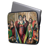 Botticelli - Die Herabkunft des Heiligen Geistes Laptopschutzhülle (Vorderseite Links)