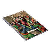 Botticelli - Die Herabkunft des Heiligen Geistes Notizblock (Rechte Seite)