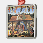 Botticelli - Die mystische Krippe Ornament Aus Metall (Links)