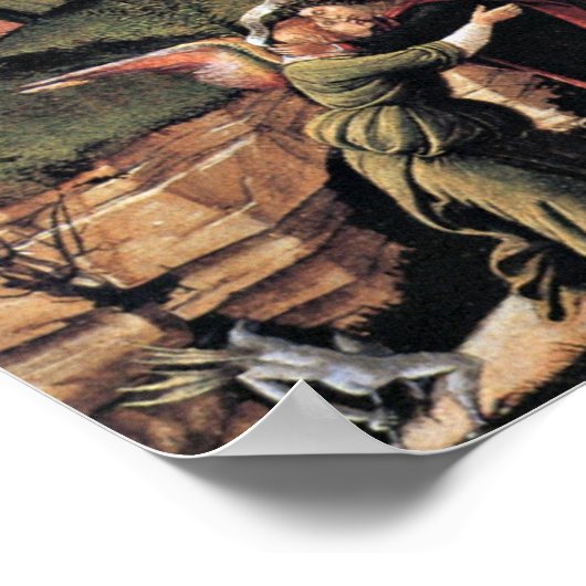 Botticelli: Die mystische Krippe Poster (Ecke)