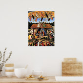 Botticelli - Die mystische Krippe Poster (Küche)