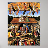 Botticelli - Die mystische Krippe Poster (Vorne)