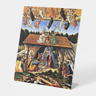 Botticelli - Die mystische Krippe Sockelschild