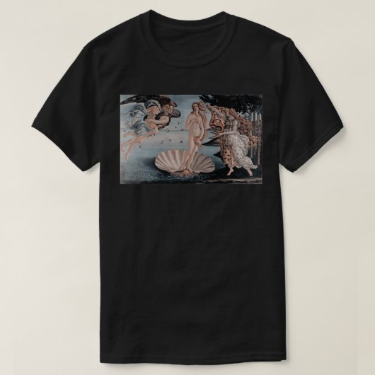 Botticelli Geburt der Venus 6 T-Shirt (Design vorne)