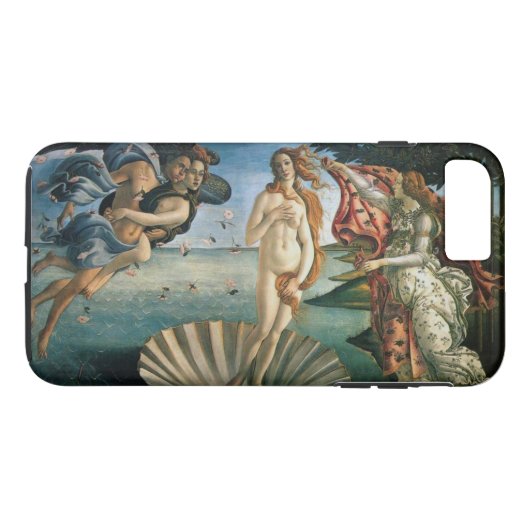Botticelli Geburt der Venus Case-Mate iPhone Hülle (Rückseite (Horizontal))