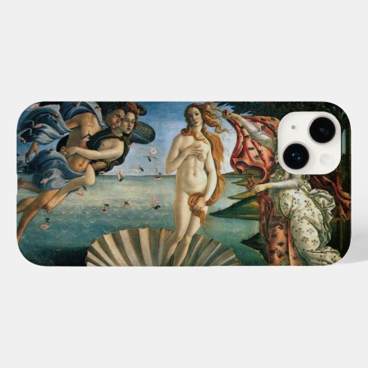Botticelli Geburt der Venus Case-Mate iPhone Hülle (Rückseite (Horizontal))