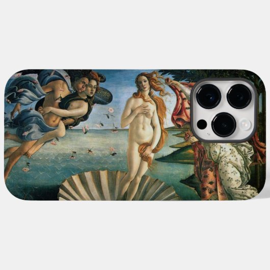 Botticelli Geburt der Venus Case-Mate iPhone Hülle (Rückseite (Horizontal))