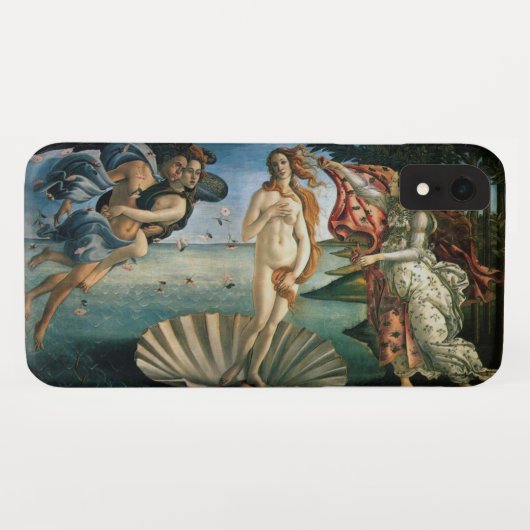 Botticelli Geburt der Venus Case-Mate iPhone Hülle (Rückseite (Horizontal))