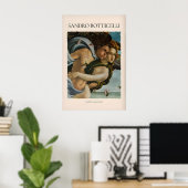 Botticelli Geburt der Venus Detail Zephyr Aura Kun Poster (Heimbüro)