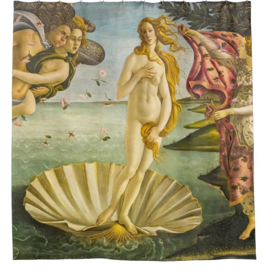 Botticelli Geburt der Venus Duschvorhang (Vorderseite)