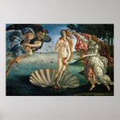 Botticelli Geburt der Venus Poster (Vorne)