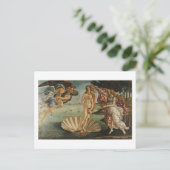Botticelli, Geburt der Venus Postkarte (Stehend Vorderseite)