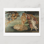 Botticelli, Geburt der Venus Postkarte (Vorderseite)