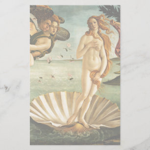 Botticelli Geburt der Venus Renaissance Kunstmaler Briefpapier