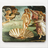 Botticelli Geburt der Venus Renaissance Kunstmaler Mousepad (Vorne)