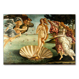 Botticelli Geburt der Venus Renaissance Kunstmaler Tischnummer