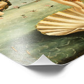 Botticelli Geburt der Venus Renaissance Vintage Ku Fotodruck (Ecke)