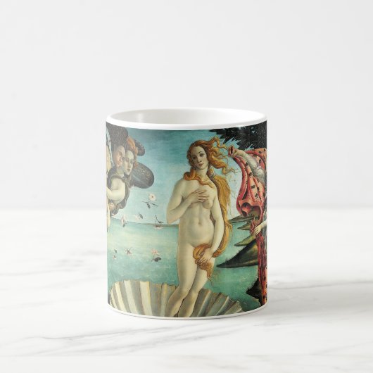 Botticelli - Geburt von Venus Kaffeetasse (Mittel)