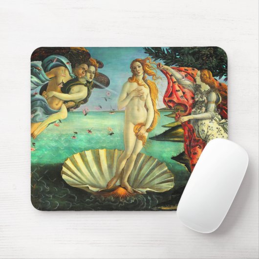 Botticelli Geburt von Venus Mousepad (Mit Mouse)
