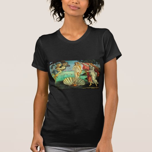Botticelli Geburt von Venus T-Shirt (Vorderseite)