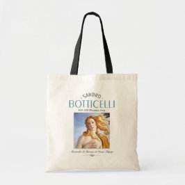 Botticelli Geburt von Venusmalerei und Maler Bio Tragetasche