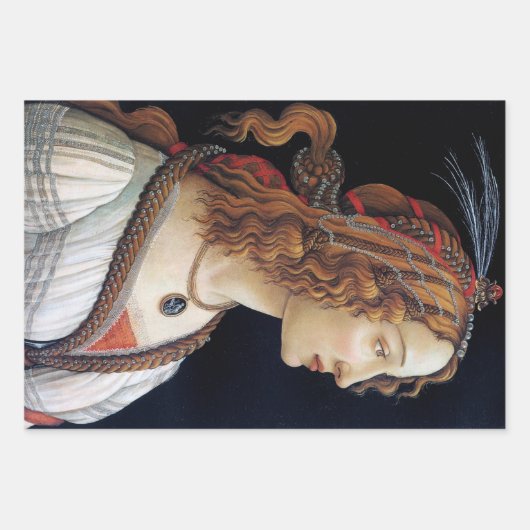 Botticelli Geschenkpapier Set (Vorderseite 3)