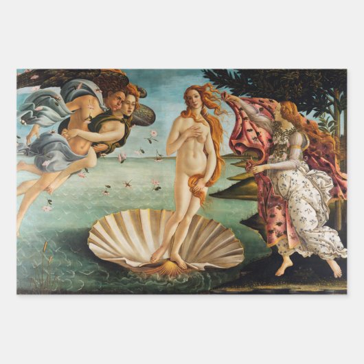 Botticelli Geschenkpapier Set (Vorderseite 2)