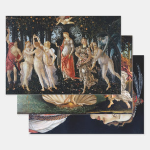 Botticelli Geschenkpapier Set