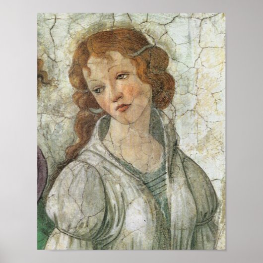 Botticelli Goddess Renaissance Fine Art Poster (Vorne)