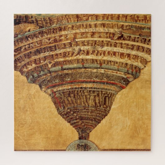 Botticelli "Inferno" Puzzle (Vertikal)