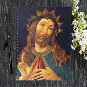 Botticelli Jesus Christ Crown Thorns Lent Oaster Notizblock