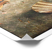 Botticelli-Katze Poster (Ecke)