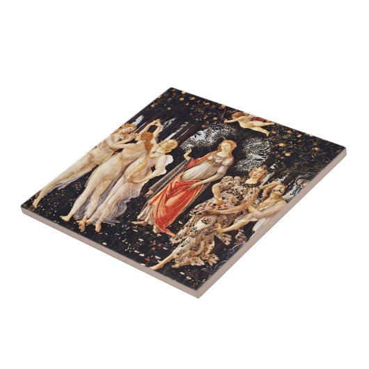 Botticelli - La Primavera Spring Fliese (Seite)