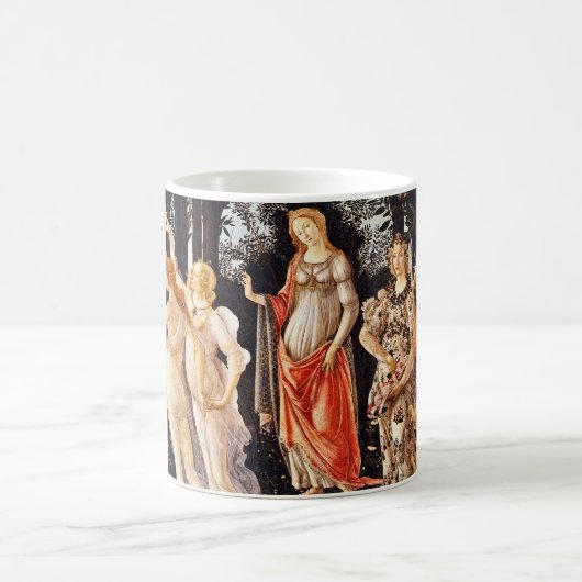 Botticelli - La Primavera Spring Kaffeetasse (Mittel)