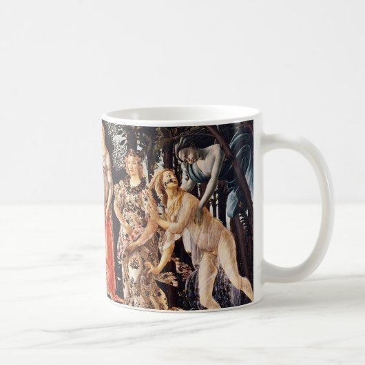 Botticelli - La Primavera Spring Kaffeetasse (Rechts)