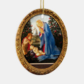 Botticelli Madonna Adventure Child w/ John Baptist Keramik Ornament (Rechts)