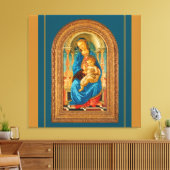Botticelli Madonna and Child Leinwanddruck (Insitu (Wohnzimmer))